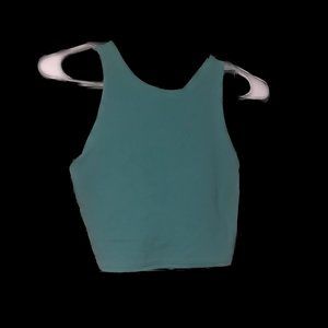Athleta Conscious  Crop Tea in Cornflower Tea Blue